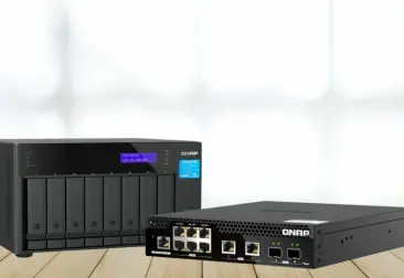 QSW-M2106R-2S2T: El switch para redes gestionable de QNAP con conexión de 10Gb y 2.5Gb