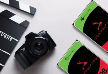 La clave en estudios de vídeo: almacenamiento híbrido con Disco NAS de Seagate IronWolf Pro