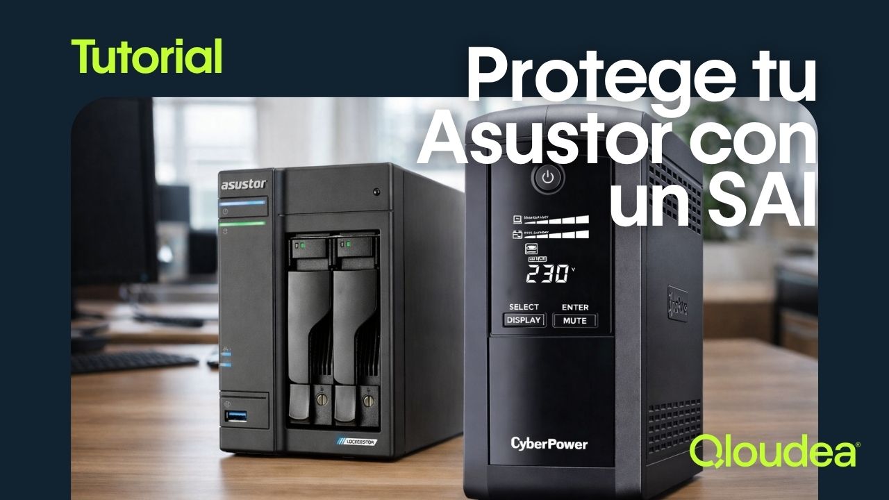 Detección del SAI compatible conectado al NAS Asustor en ADM